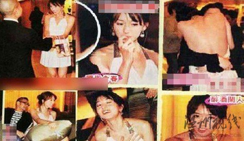 劉亦菲等陪酒照曝光 網友：神仙姐姐下凡塵(圖)