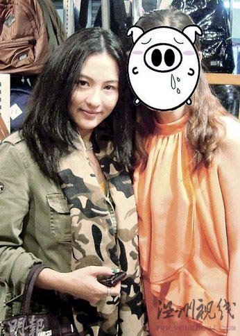 張柏芝產后新照網絡瘋傳 恢復苗條僅少許胖態