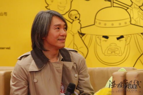 周星馳宣傳動畫電影《長江七號愛地球》。