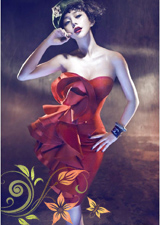 范冰冰、陳坤、張靜初前