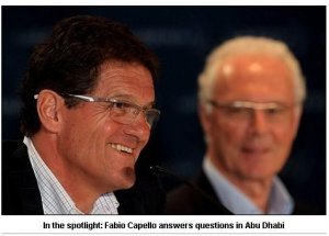 卡佩羅支持切爾西戰勝國米 英主帥難度僅次首相