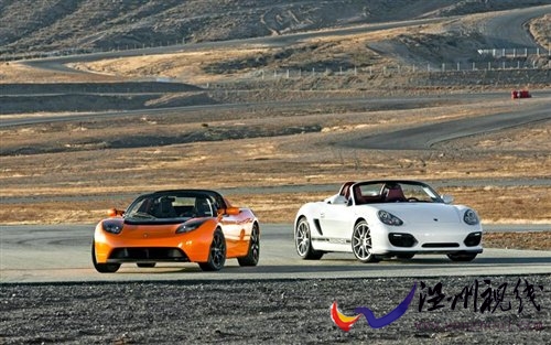 對話！ Tesla Roadster戰保時捷Boxster 汽車之家