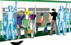 老人拍攝不肯讓座姑娘欲傳上網(wǎng) 對方報(bào)警