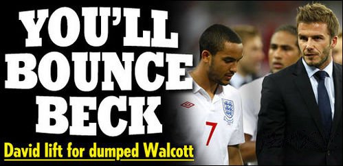 貝克漢姆短信安慰小老虎 埃里克森暗批他進步慢