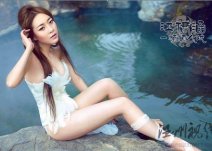 <b>江伊涵代言網游《傾城》 流出宣傳照片惹官司</b>