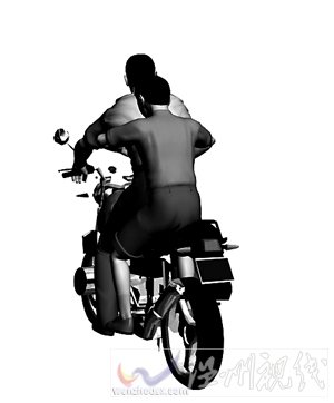 兩人駕車時(shí)撞樹(shù)，隨后下車，恰好旁邊有摩托仔，兩人騎上摩托車逃走_(dá)nEO_IMG