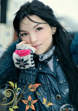 好看的美女大圖片 身材好看的美女即使穿著厚衣服也