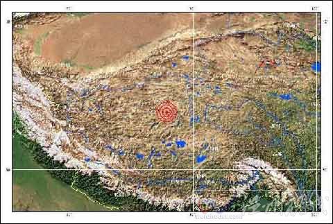 西藏那曲尼瑪縣發生5.1級地震