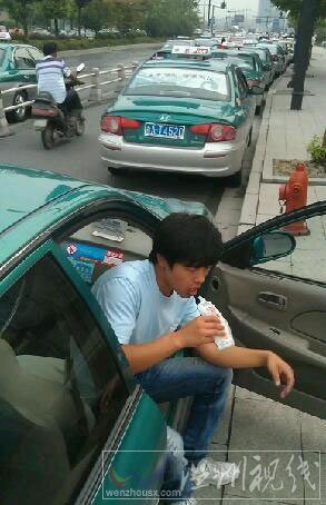 杭州出租車發生大規模停運