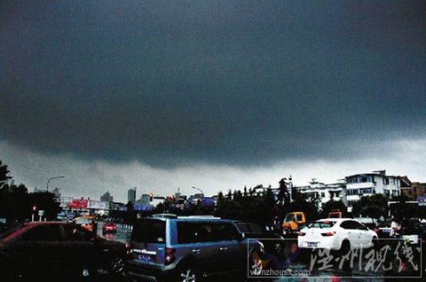 受“南瑪都”影響 浙江多地現大風大雨