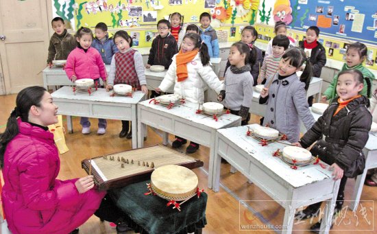 溫州鼓詞走進幼兒園