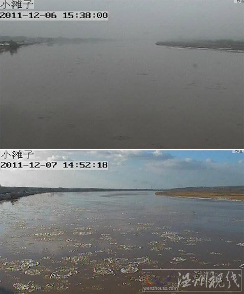 黃河內蒙古部分河段已出現流凌 未來10天將部分封河