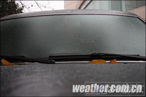 貴州現入冬范圍最大凍雨 樹葉電線結冰（組圖）