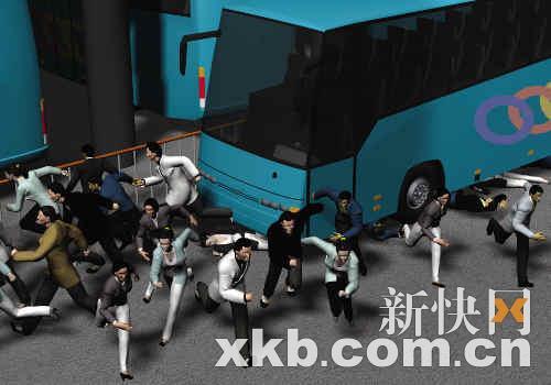 深圳大巴沖撞人群