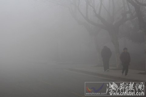 2012年元旦武漢遭遇大霧