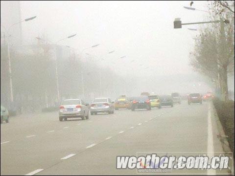 河北“四九”冬雪欲來 寒意濃