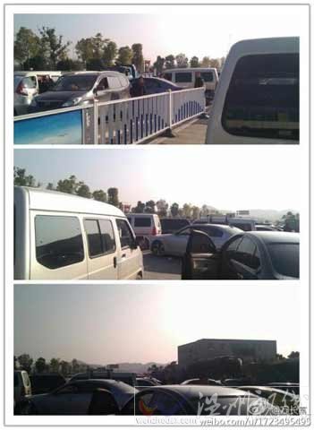 大霧侵襲江西  陰雨緊隨其后