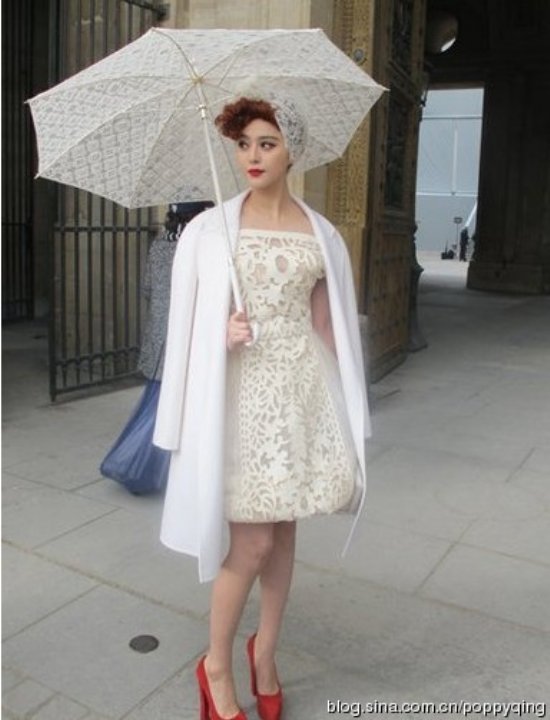 范冰冰2012時裝周