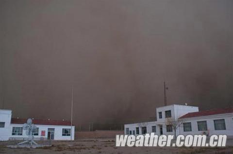 內蒙古阿拉善沙塵暴