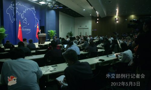 外交部發(fā)言人劉為民舉行例行記者會