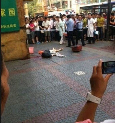 西安東大街女子被殺