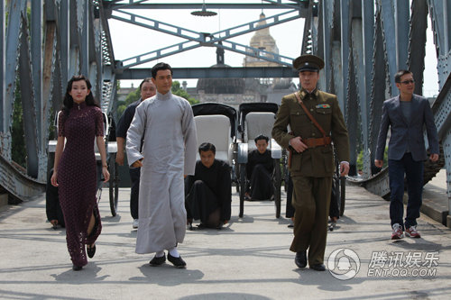 周潤發黃曉明大上海探班發布會