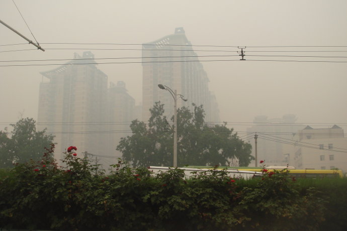 武漢大霧