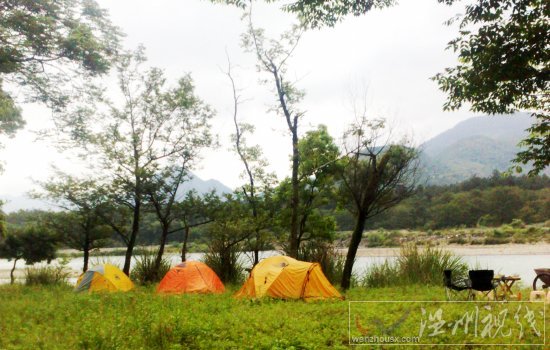 楠溪江燒烤景點圖片