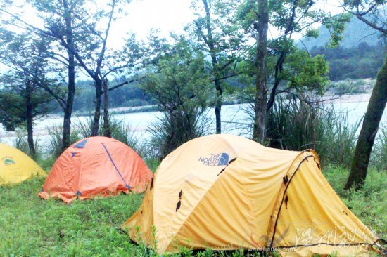 楠溪江燒烤景點圖片