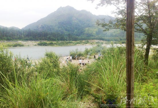 楠溪江燒烤景點圖片