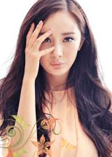 楊冪有沒有整容 楊冪指著自己的鼻子對記者說“捏下我的鼻子”