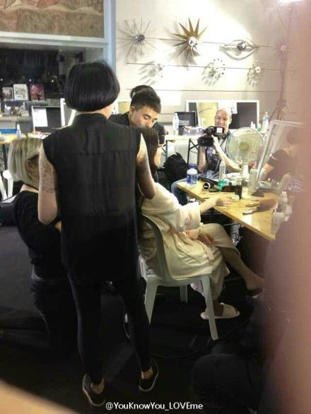 范冰冰巴黎t臺壓軸走秀