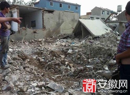 安徽鳳陽村民家中爆炸
