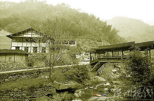 楠溪江古村落樓橋