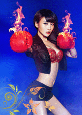 柳巖助力奧運圖片 柳巖