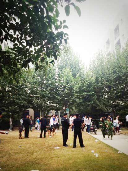 現場已被警方封鎖