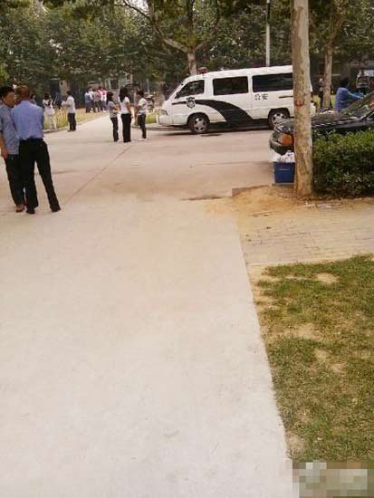 現場已被警方封鎖