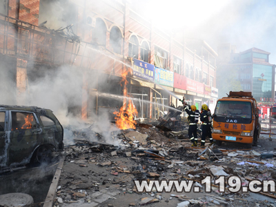 寧夏中衛市一天然氣管道發生爆炸事故造成3死4傷