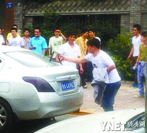 西安日系車主被打案嫌犯