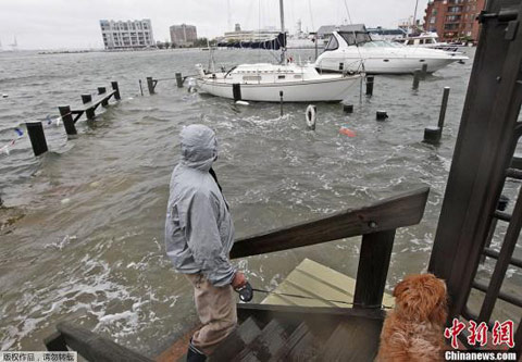 颶風(fēng)桑迪席卷美國