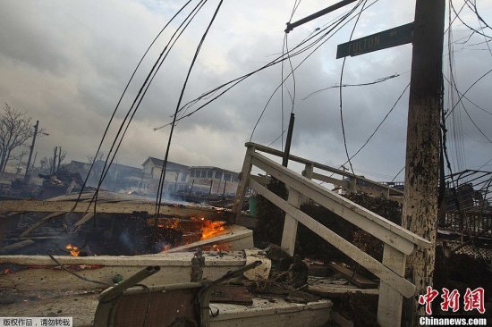 颶風桑迪登陸美國