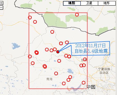 張掖市肅南縣地震