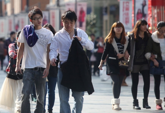 浙江出現冬日小陽春