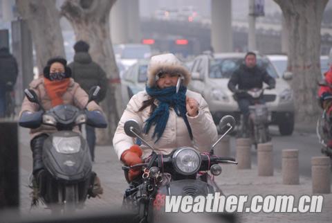 今年冬天特別冷，河南遭遇21年來最冷12月