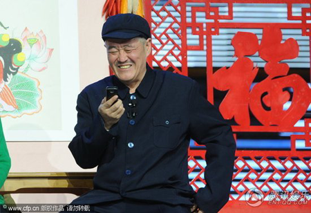 趙本山春晚搭檔倪萍的小品中獎了