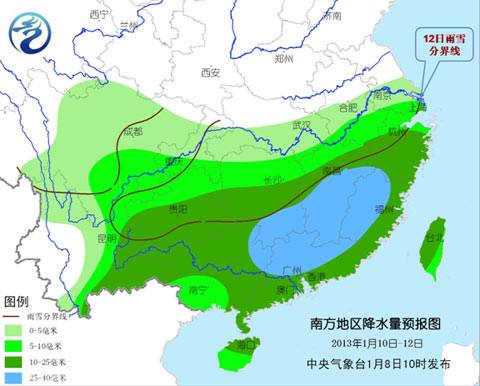 南方新一輪低溫雨雪天氣來襲 警惕疊加效應(yīng)危害