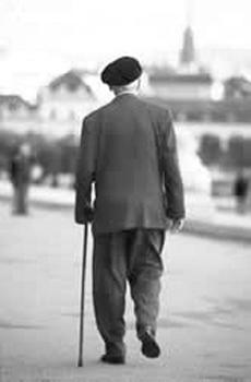 孤獨(dú)的老人