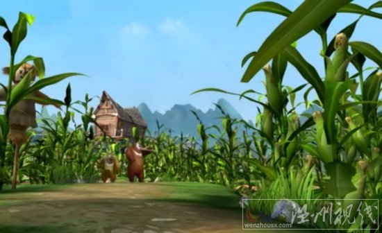 笨熊玉米地保護(hù)戰(zhàn)