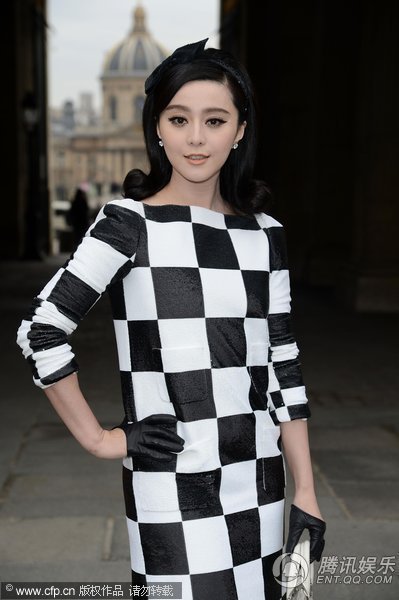 范冰冰2013時裝周
