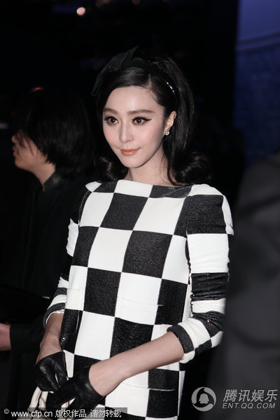 范冰冰2013時裝周